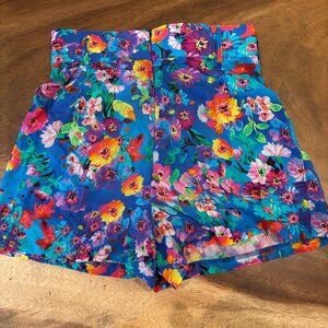 Luli Fama Tie Waist Bermuda Shorts